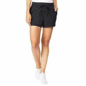 32 Degrees Ladies' Fleece Short Black